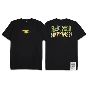 GIGG x Smellsgood – TShirt Roll You Happiness – Cotton Combed 24’s – Baju Kaos Cowok – Atasan Pria