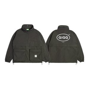 Turtle - Jacket Pria Olive - Jaket Anorak Cowok - Hoodie Pullover Nilon Laki Laki Windbreaker