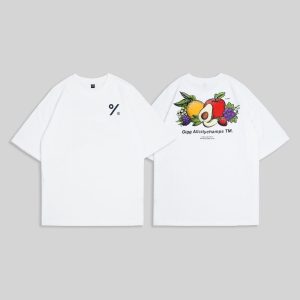 Vruts - Kaos Pria Oversize Baju Putih Cowok Oversized Cotton Combed 20's