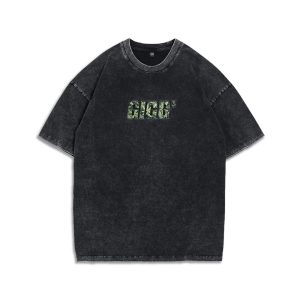 Banja - Oversize Tshirt Washing Black Pria - Cotton Combed 20's