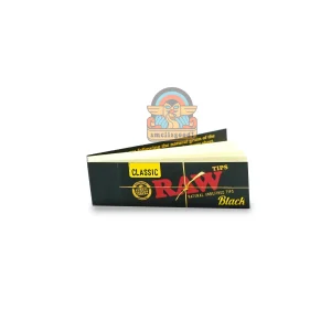 RAW Black Filter Tips Slim