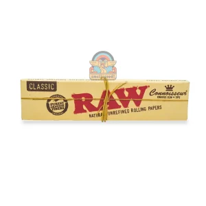 RAW CLASSIC CONNOISSEUR Kingsize (PAPER + TIPS ) Rolling Paper (110 mm)