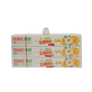 FRESH BOMB Orange Mint Cigarette Tube with Click – Selongsong Rokok