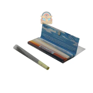 ELEMENTS Rice Paper Size 1 1/4 (79 mm). Rolling Paper with Magnetic Closure