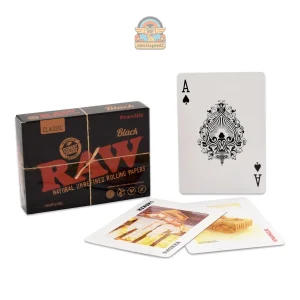RAW Black Pack of Cards – Kartu Remi Premium RAW
