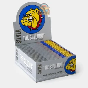 Bulldog Amsterdam Rolling Paper Silver Kingsize Slim (110 mm)
